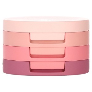 Kaja Beauty Bento, Bouncy Matte & Shimmer Eyeshadow Trio, 07 Glowing Guava, 3 Count, 0.03 oz (0.09 g) Each - 1 of 4