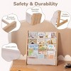 GOTGELIF Kids 4-Tier/5-Tier Bookshelf Organizer - Solid Wood, Compact Bookcase, Open Shelves - 4 of 4