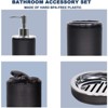 Hush Sun Decorative Countertop Bathroom Accessory Set - 4 of 4