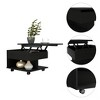 Vynxaria Lift Top Coffee Table - Stylish Storage Solution with Locking Wheels - 2 of 4