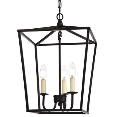 Elegant Lighting Maddox Collection Pendant D12.5 H18.25 Lt:3 Black Finish