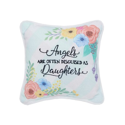 C&f Home Give Thanks Pumpkin Petite 8 X 8 Printed Pillow : Target