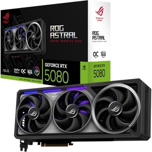 ASUS ROG ASTRAL GEFORCE RTX 5080 16GB GDDR7 OC EDITION GAMING - 1 of 4
