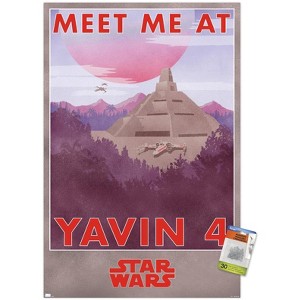 Trends International Star Wars: Yavin 4 - Meet Me At Yavin 4 Unframed Wall Poster Prints - 1 of 4
