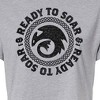 Women's - How to Train Your Dragon - Ready To Soar Cropped Graphic T-Shirt - 2 of 4
