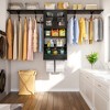 Aheaplus 4FT - 8FT Laundry Room Organizer with 2 Doors, Closet Drying with Hanging Rods - 3 of 4