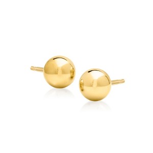 Pure Collection by Ross-Simons 5mm 14kt Yellow Gold Ball Stud Earrings - 1 of 3