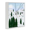 Stupell Industries Ski Lift Mountain Landscape, 17" x 17" - 3 of 4