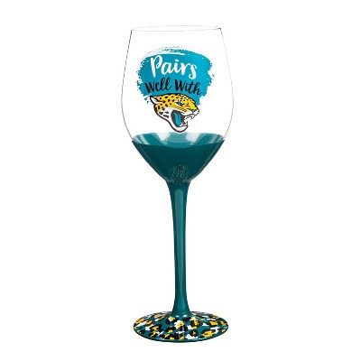 Evergreen Jacksonville Jaguars, 17oz Boxed Stemware