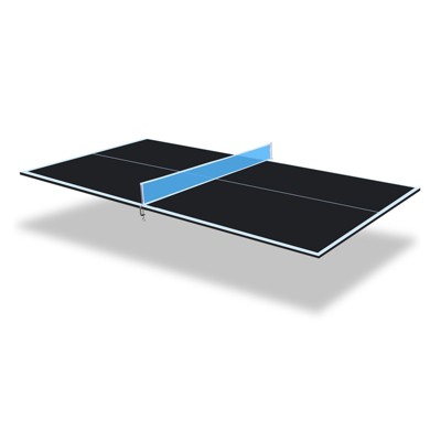VisioGear Game Tables, 7ft Ping Pong Conversion Tables Top, Foldable & Portable Table for Tennis, Green, 84"*48"*0.47"