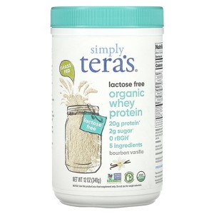 Simply Tera's Organic Whey Protein, Bourbon Vanilla, 12 oz (340 g) - 1 of 4