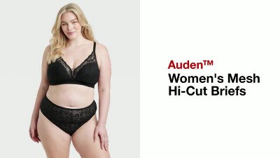 Women's High Cut Lace Bikini Underwear - Auden™ Plum Purple : Target