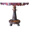 Chloe Lighting Katie Tiffany-style 2 Light Wisteria Table Lamp 16" Shade - 3 of 4