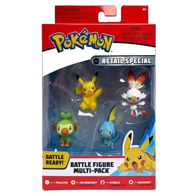 battle figure multipack pokemon