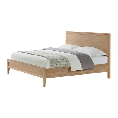 Arden Panel Wood Bed Light Driftwood - Alaterre Furniture