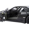 Ferrari F40 Matt Black with Matt Black Wheels with DISPLAY CASE Limited Edition 1/18 Diecast Model Car by BBR and Kyosho - 4 of 4