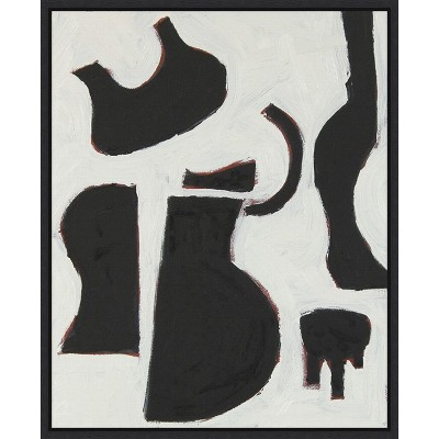 Amanti Art Six String III by Rob Delamater Canvas Wall Art Print Framed 16 x 20-in.