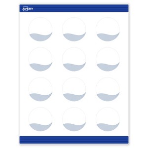 Avery Round Business Cards, Colorful Design, 2" Diameter, 120 Total - 1 of 4