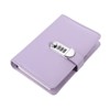 Unique Bargains PU Leather Refillable Waterproof Password Lock Notebook - 3 of 4