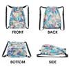 Generic Backpack with Mesh Pockets String Gym Bag Sackpack Sandproo - 2 of 4