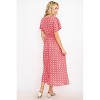 WEST K Women's Ingrid Flutter Sleeve Gauze Midi Dress - 3 of 4