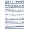 TackView Boho Area Rugs, Washable Rug Ultra-Soft Anti-Slip Floor Cover Geometric Carpet for for Living Room Bedroom - 2 of 4