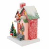 Cody Foster 7.25 In Petite Red House Putz House Santa Village Buildings - 4 of 4