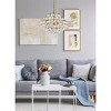 Elegant Lighting Savannah 18 inch pendant in brass - 2 of 4
