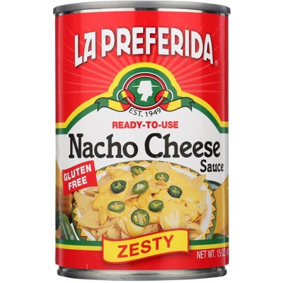 La Preferida Nacho Cheese Sauce - 12 pack, 15 oz