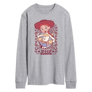 Men's - Toy Story 4 - Jessie Cowgirl Long Sleeve Graphic T-Shirt - 1 of 3