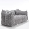 CAVINAS Bean Bag Chair with High Resilience Foam Oversized Lazy Sofa Chair Floor Chair for Dorm, Apartment, Living Room - 4 of 4
