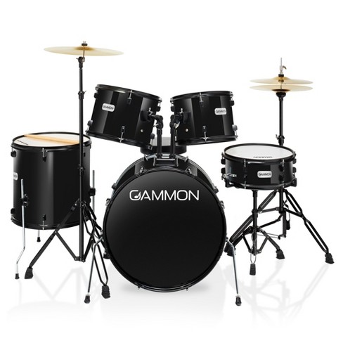 Gammon drum set blue junior kit with cymbal sticks hardware and deals stool