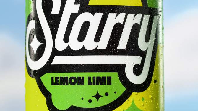 Starry Lemon Lime Soda  - 10pk/7.5 fl oz Mini Cans, 2 of 9, play video