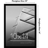 Americanflat 10x14 Picture Frame - Streamline Collection - Thin Border Picture Frame for Wall Display - Hanging Hardware Included - Black - 2 of 4