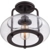 Quoizel Lighting Trilogy 1 - Light Semi-Flush Mount in  Old Bronze - 4 of 4