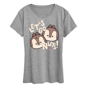 Women's - Disney - Let's Go Nuts Short Sleeve Graphic T-Shirt - 1 of 4