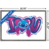 Trends International Disney Lilo and Stitch - I Heart You Framed Wall Poster Prints - 3 of 4