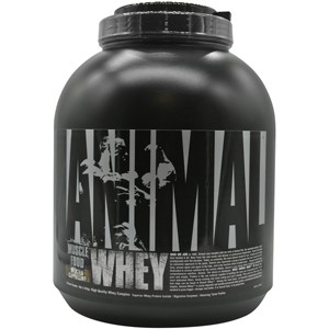 Universal Nutrition Animal Whey Isolate Loaded Protein Powder - 54 Servings - 1 of 2