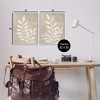 Stupell Industries Boho Botanical Leaf Silhouette 2pc Framed Giclee Art Set - 3 of 4