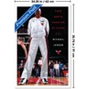 Trends International Michael Jordan - Chicago Bulls Introduction Framed Wall Poster Prints - 3 of 4