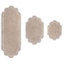 Allure Collection Cotton Tufted Bath Rug Set Set of 3 - Home Weavers - 2 of 4