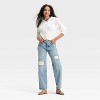 Women's Openwork Button-Front Cardigan - Universal Thread™ White - 3 of 3