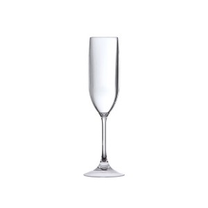 Fortessa Outside Copolyester 5 Ounce Champagne Flute, Set of 6 - 1 of 1