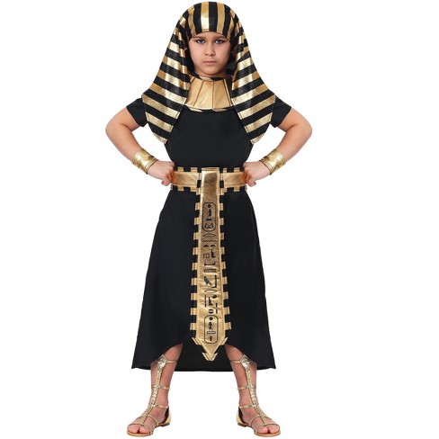 Halloweencostumes.com X Large Boy Pharaoh Costume For Boy's, Black 