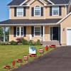 Big Dot of Happiness Fired Up Fire Truck - Yard Sign and Outdoor Lawn Decorations - Firefighter Baby Shower or Birthday Party Yard Signs - Set of 8 - 2 of 4
