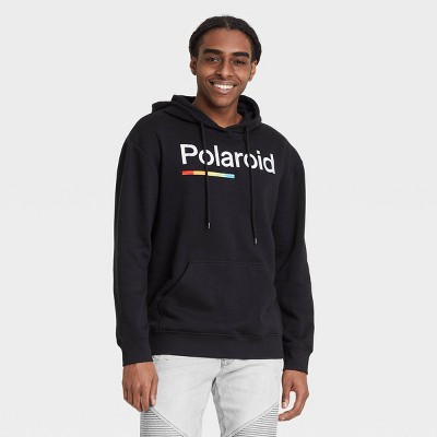 polaroid rainbow hoodie