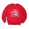 Simply Sage Market Valentine Taco Sweatshirt - 2 of 4