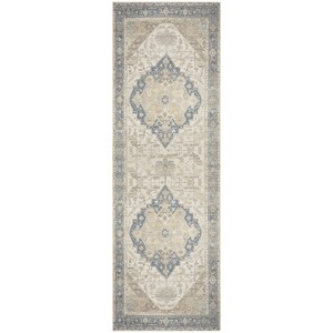 Nourison Vintage Washables Medallion Traditional Indoor Non-Slip Flatweave Rug - 1 of 4