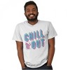 Mens ICEE Chill Out Neon Style T-Shirt - 3 of 4