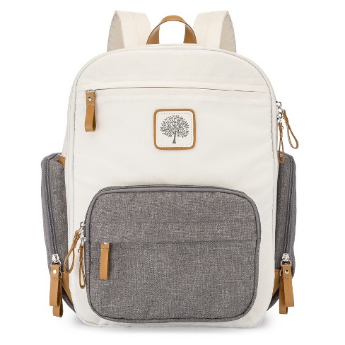 Parker Baby Co. Mini Diaper Backpack Birch Bag Cream